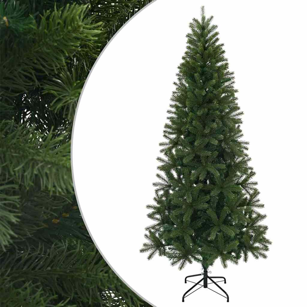 Umjetno božićno drvce s stalakom Zelena 180 cm PVC, PE i čelik