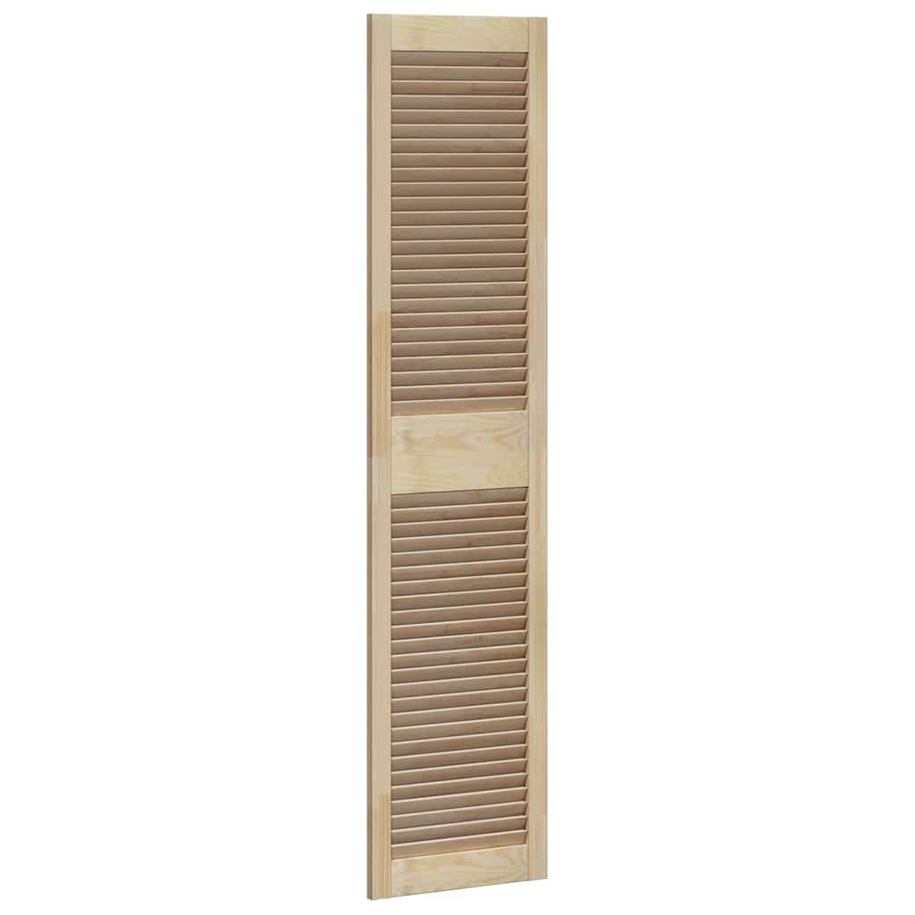 Ormarna vrata s vratima 2 pcs Prirodna 170 x 2,1 x 39,5 cm
