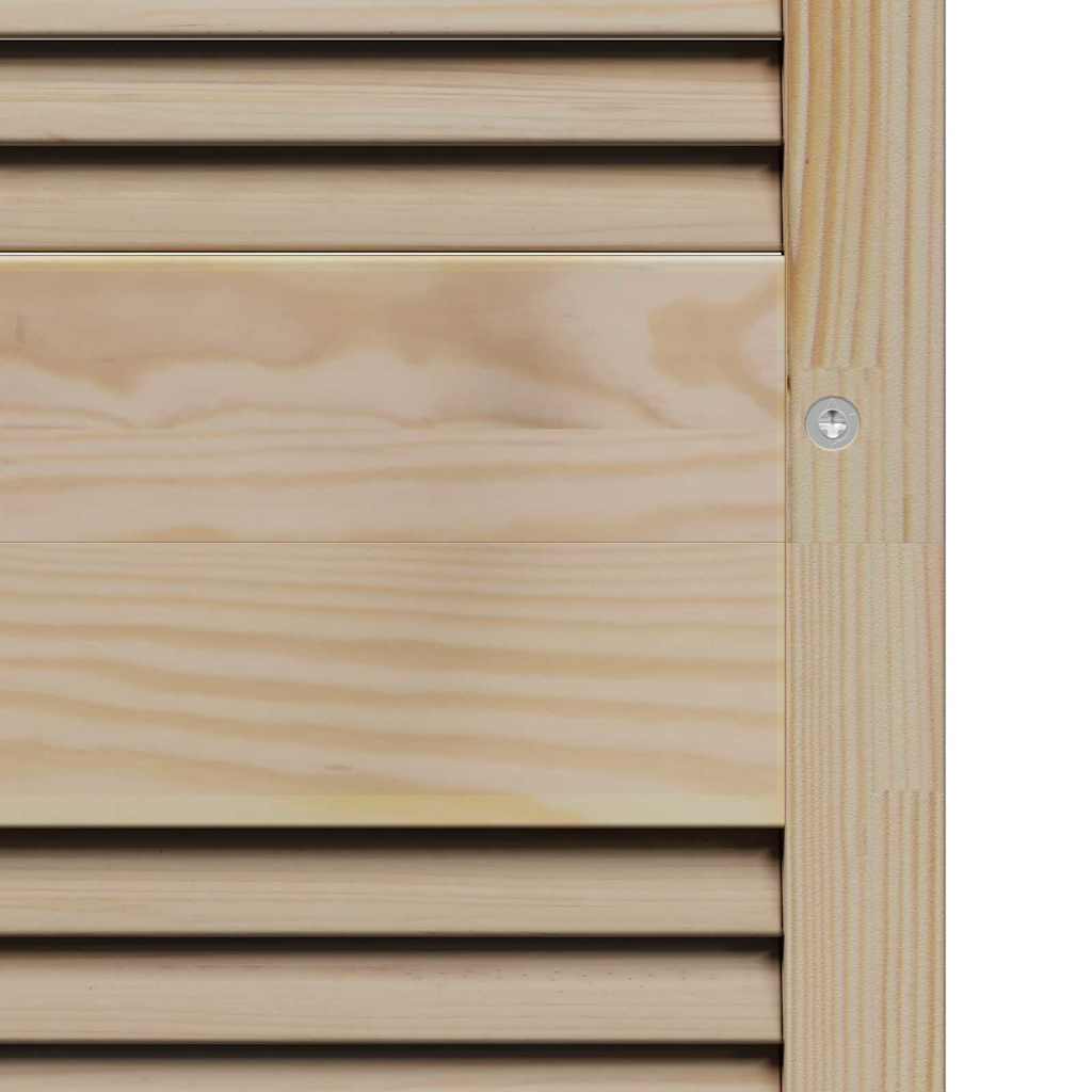 Ormarna vrata Prirodna 170 x 2,1 x 59,5 cm Čvrsto borovo drvo