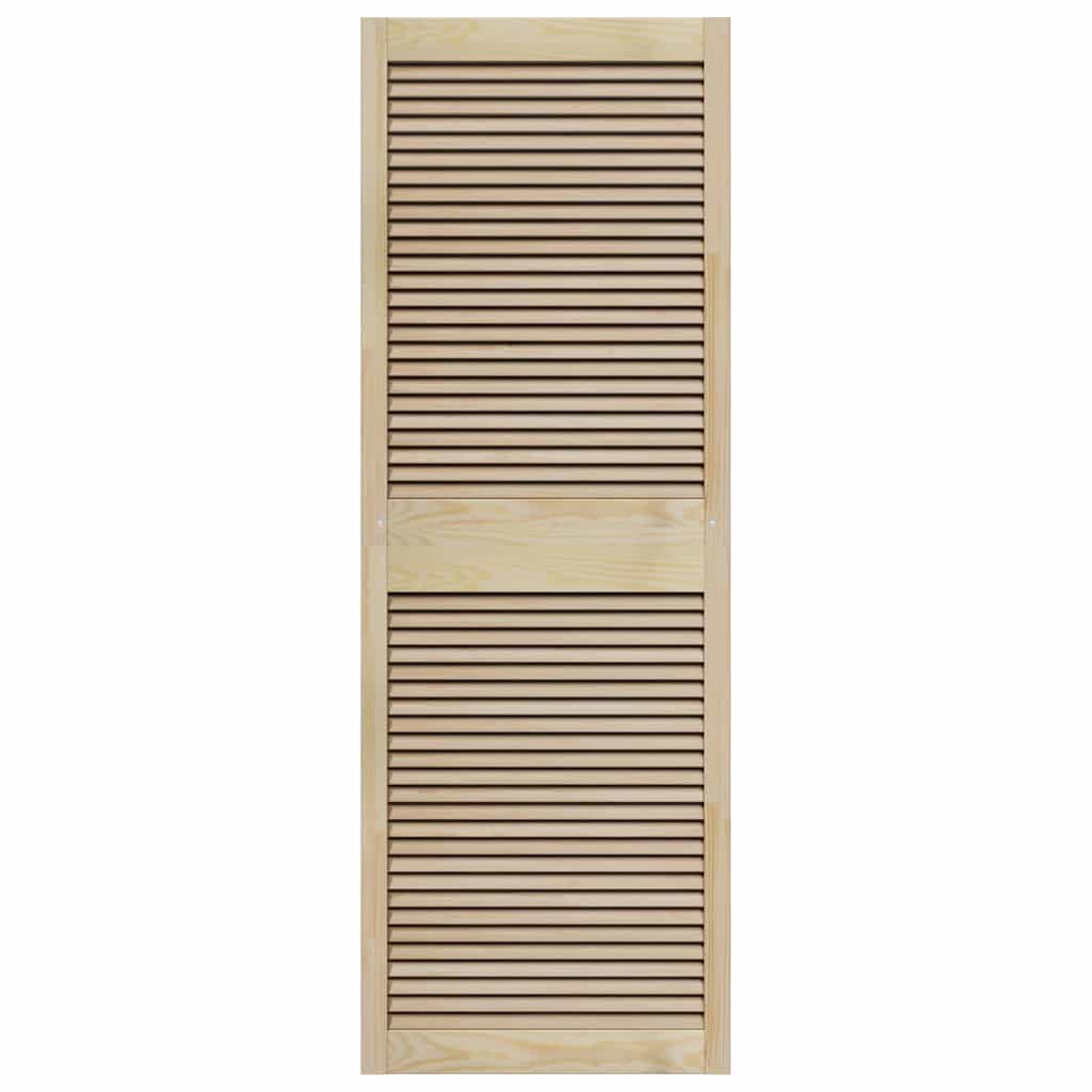 Ormarna vrata s vratima 2 pcs Prirodna 170 x 2,1 x 59,5 cm