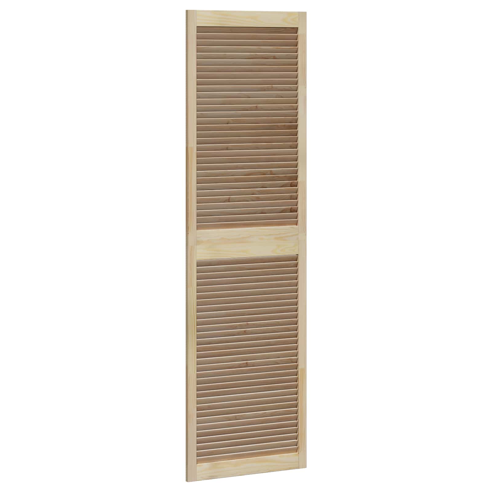 Ormarna vrata s vratima 2 pcs Prirodna 201 x 2,1 x 59,5 cm