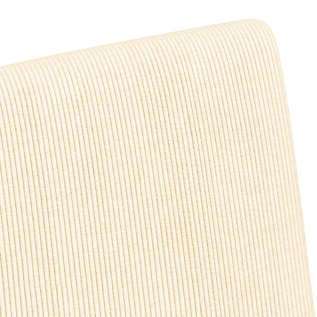 Blagovačke stolice s kotačima 2 pcs Krema 57 x 66 x 94 cm