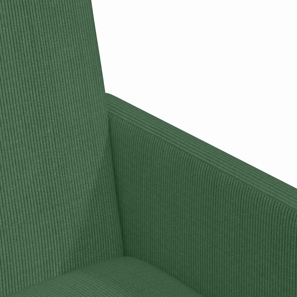 Blagovačke stolice s kotačima 2 pcs Siva zelena 57 x 66 x 94 cm