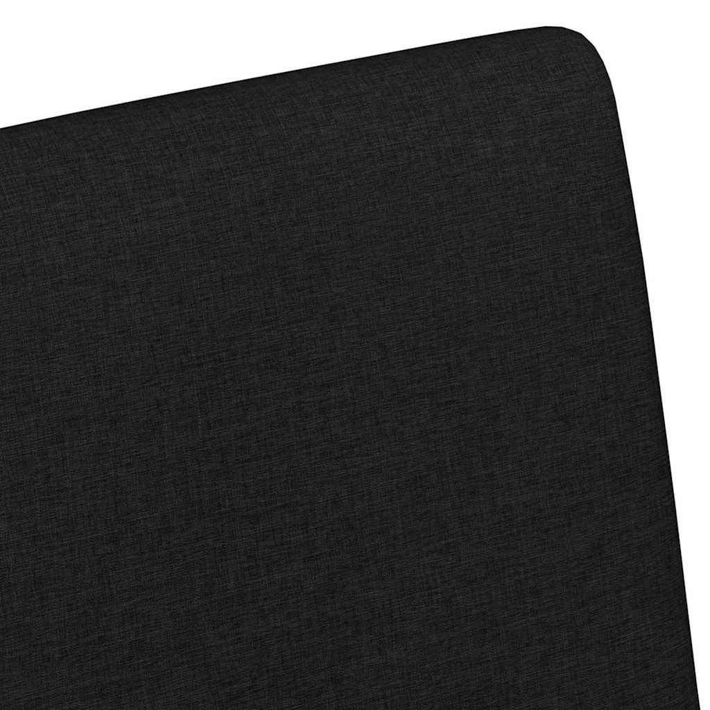 Blagovačke stolice s kotačima 2 pcs Crna 57 x 66 x 94 cm
