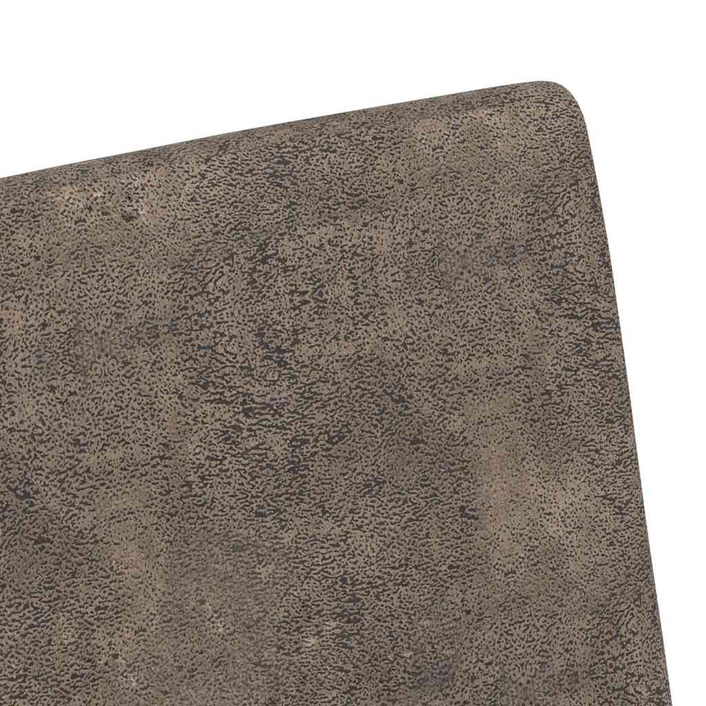 Blagovačke stolice s kotačima 2 pcs Tamno siva 57 x 66 x 94 cm