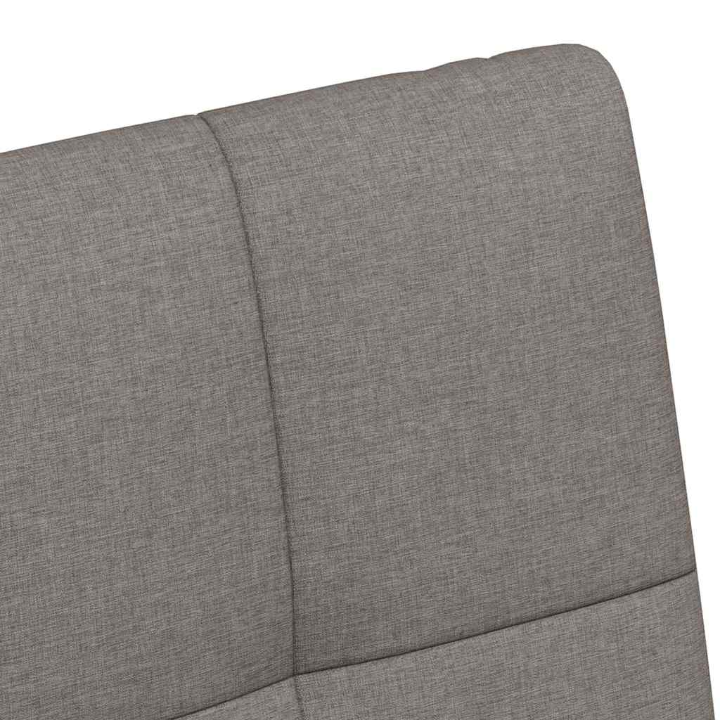 Blagovačke stolice s kotačima 2 pcs Sivo-smeđa 58 x 65 x 94 cm