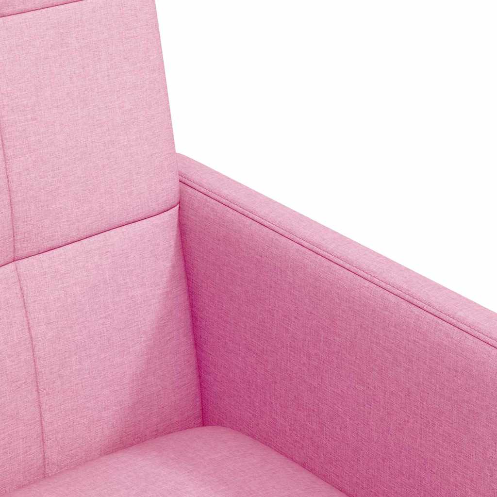Blagovačke stolice s kotačima 2 pcs Ružičasta 58 x 65 x 94 cm