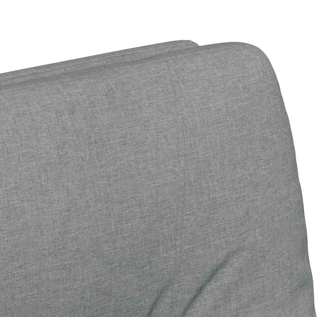 Blagovačke stolice s kotačima 2 pcs Svjetlosiva 57 x 67 x 95 cm