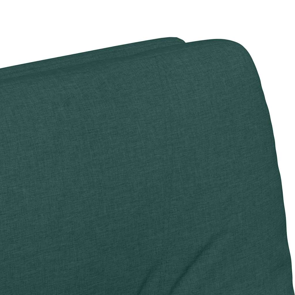Blagovačke stolice s kotačima 2 pcs Tamnozelena 57 x 67 x 95 cm