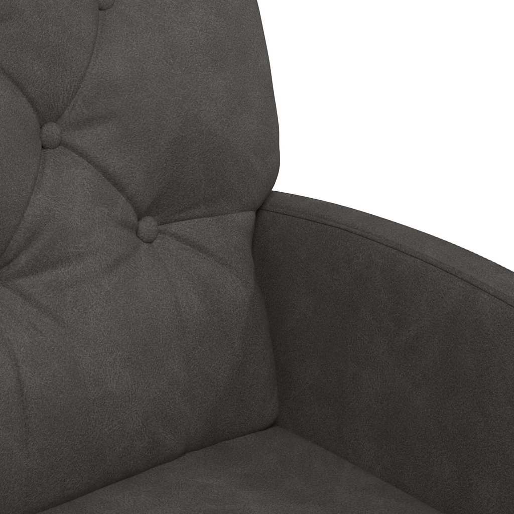 Blagovačke stolice s kotačima 2 pcs Crna 58 x 67 x 97 cm