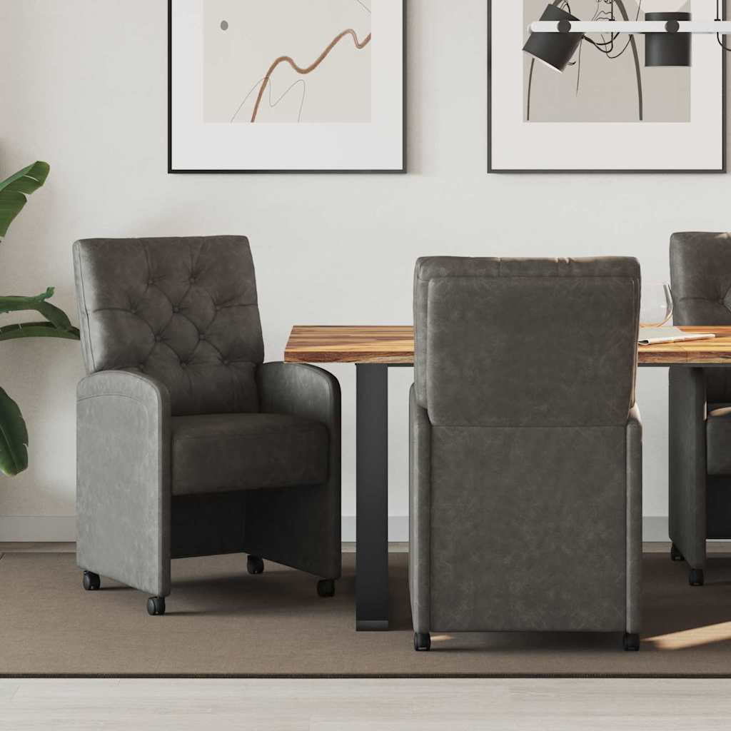 Blagovačke stolice s kotačima 2 pcs 58 x 67 x 97 cm