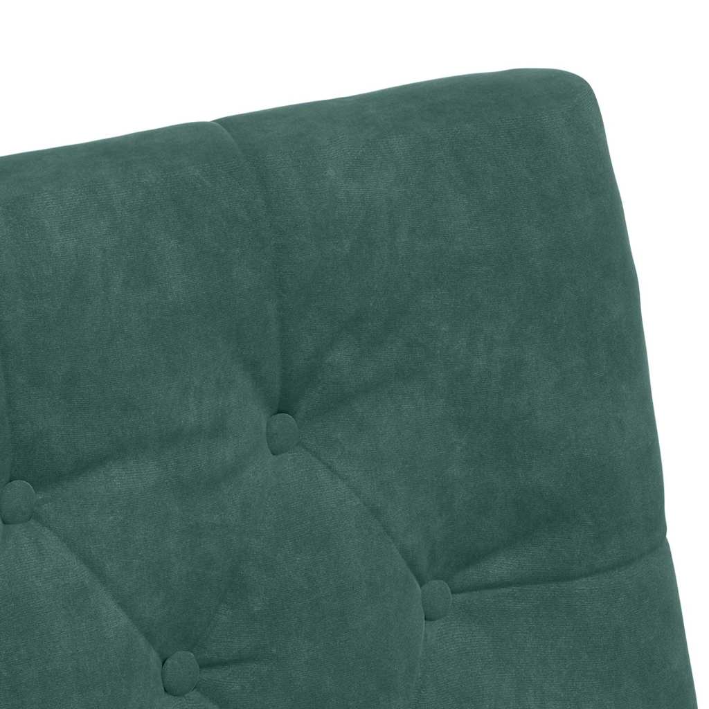 Blagovačke stolice s kotačima 2 pcs Tamnozelena 58 x 67 x 97 cm
