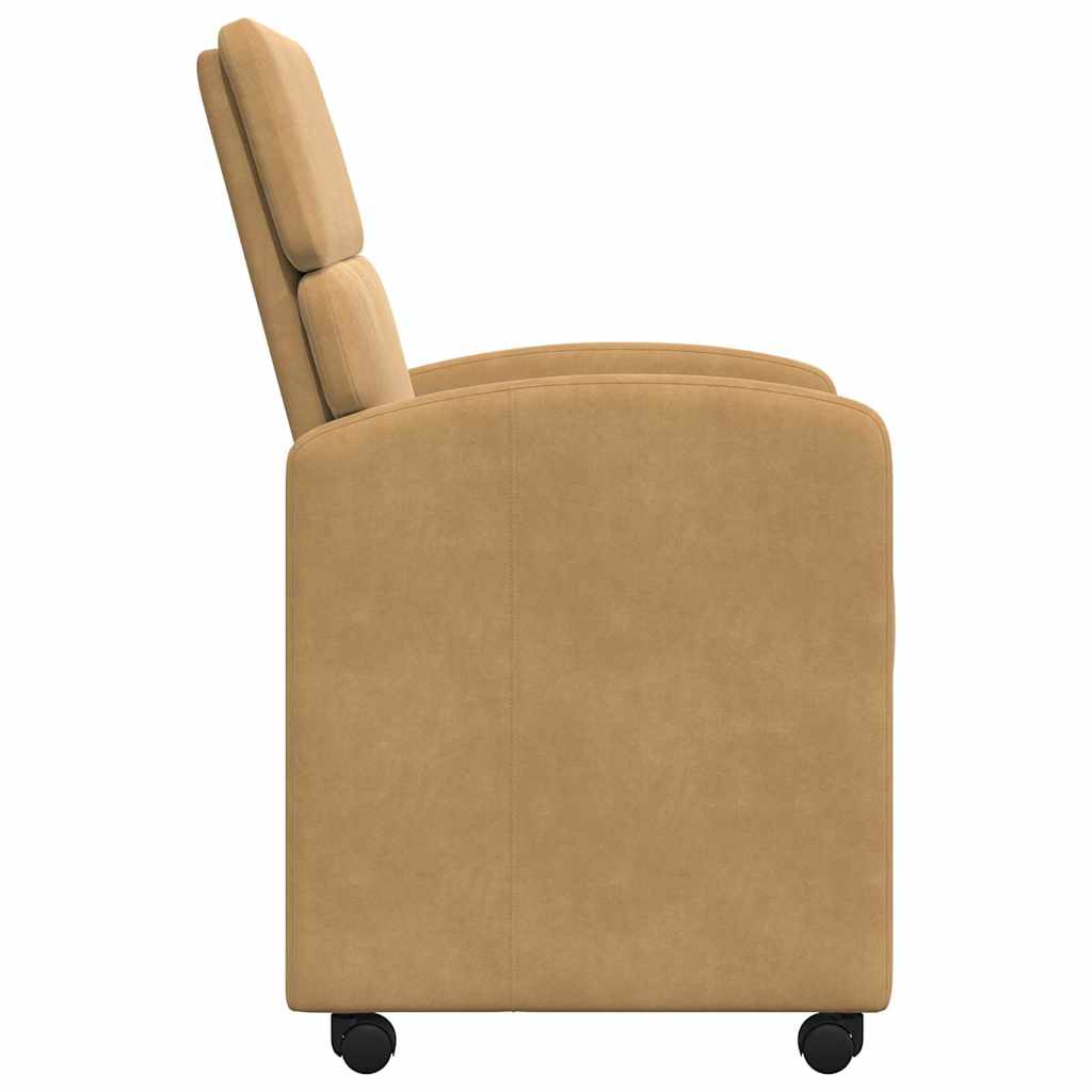 Blagovačke stolice s kotačima 2 pcs Smeđa 58 x 65 x 98 cm