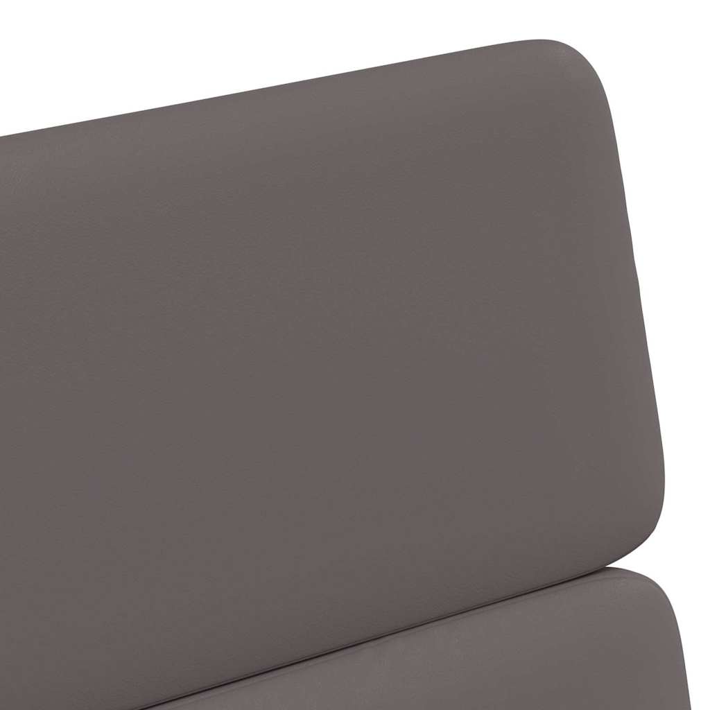 Blagovačke stolice s kotačima 2 pcs Siva 58 x 65 x 98 cm