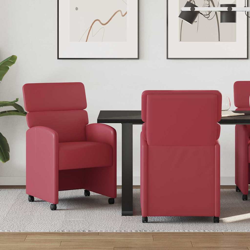 Blagovačke stolice s kotačima 2 pcs 58 x 65 x 98 cm