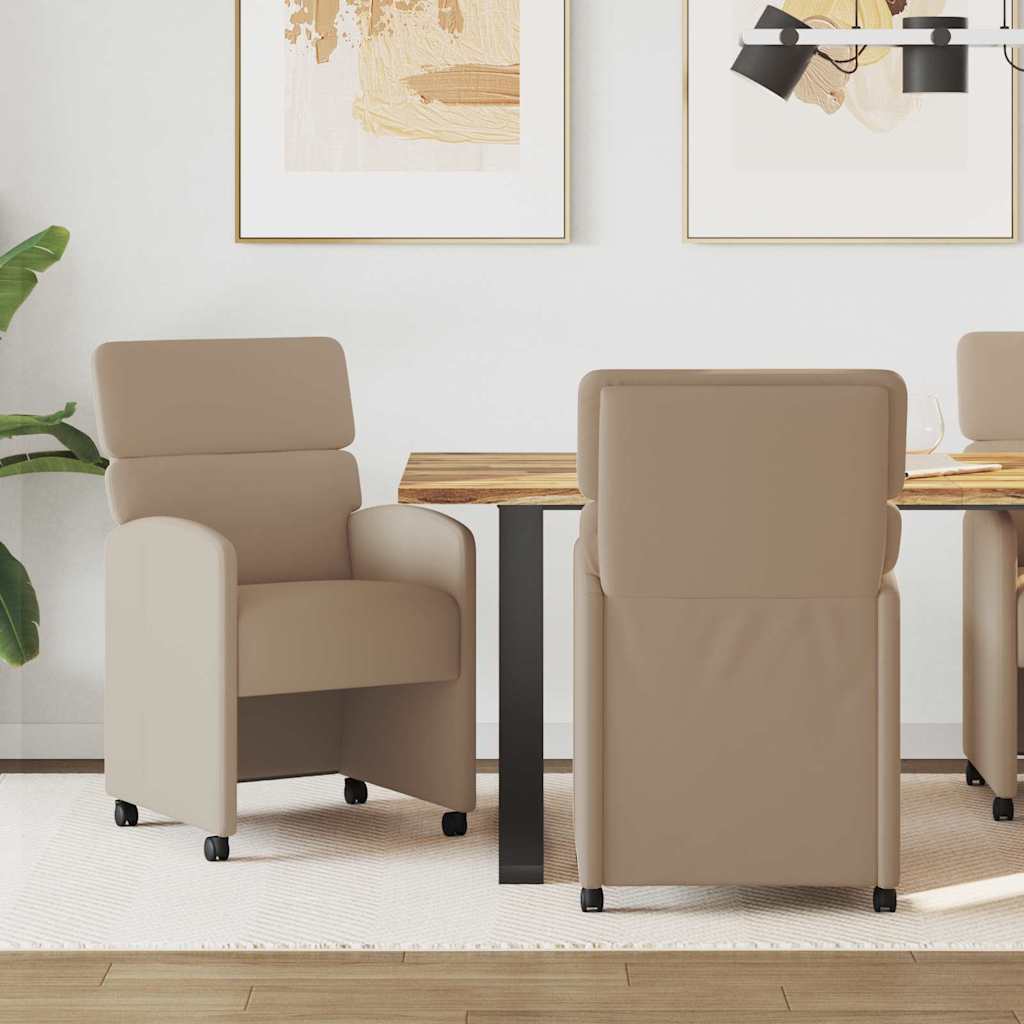 Blagovačke stolice s kotačima 2 pcs 58 x 65 x 98 cm