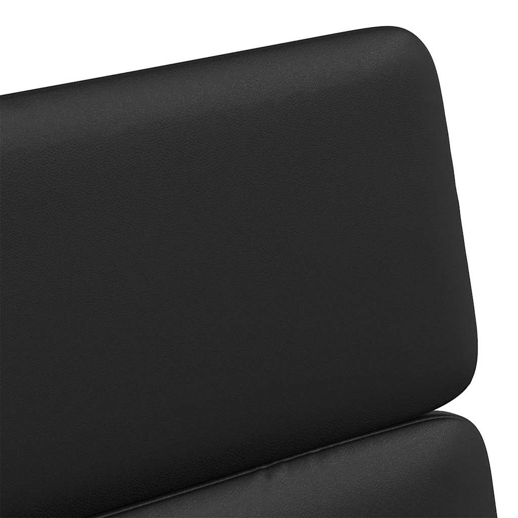 Blagovačke stolice s kotačima 2 pcs Crna 58 x 65 x 98 cm