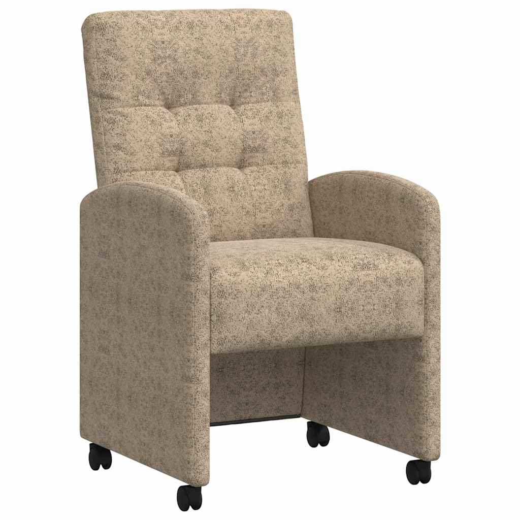 Blagovačke stolice s kotačima 2 pcs Svjetlosiva 58 x 67 x 97 cm