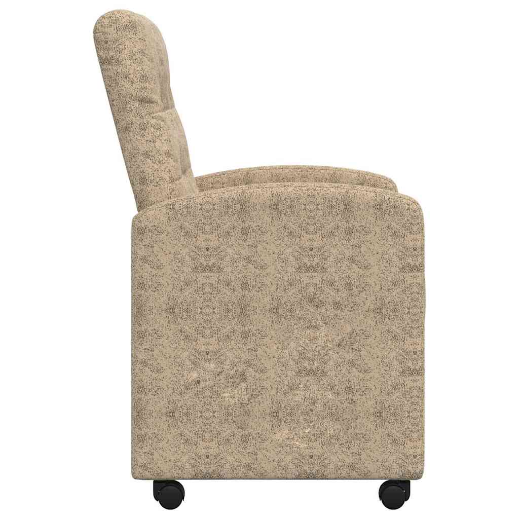 Blagovačke stolice s kotačima 2 pcs Svjetlosiva 58 x 67 x 97 cm