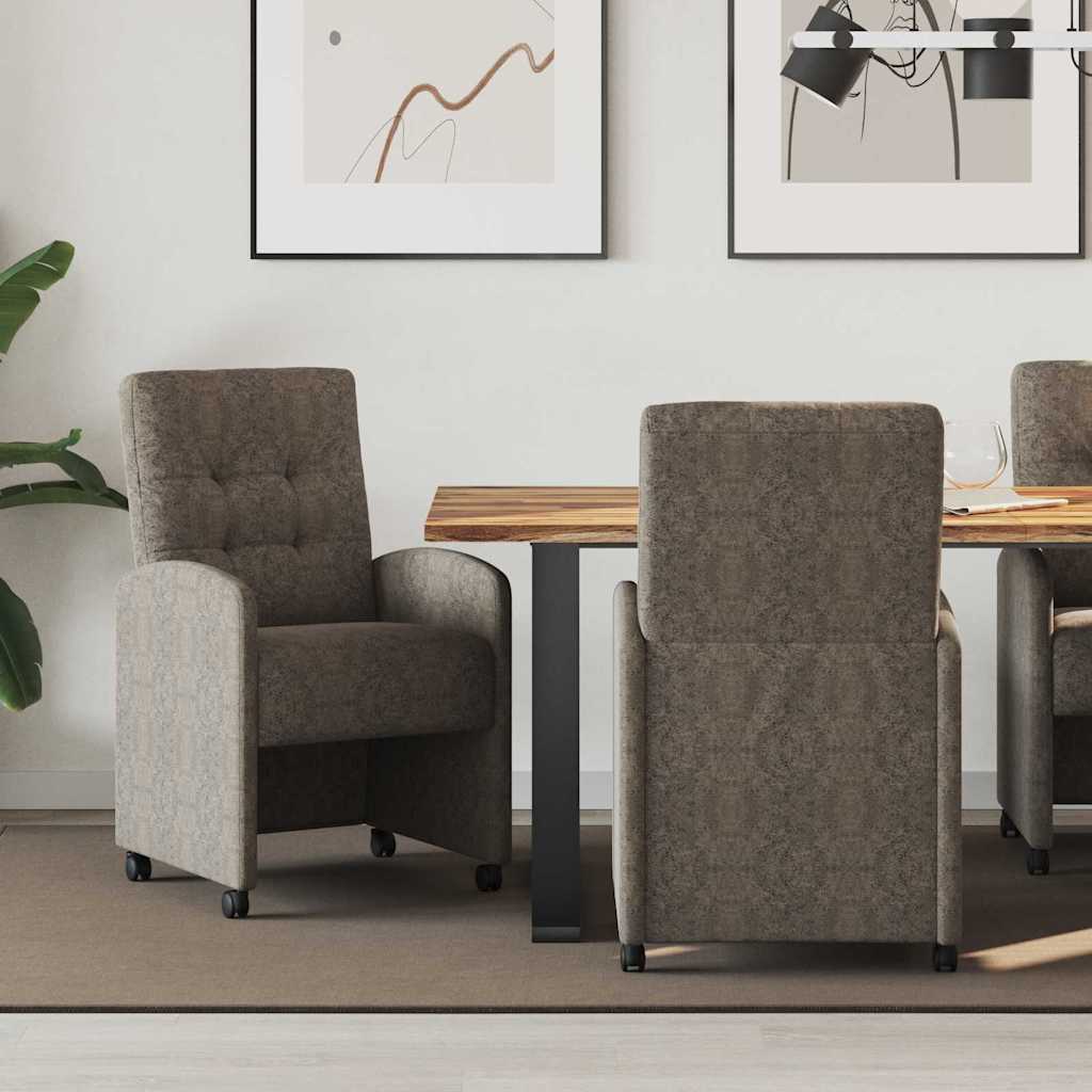 Blagovačke stolice s kotačima 2 pcs 57 x 66 x 94 cm