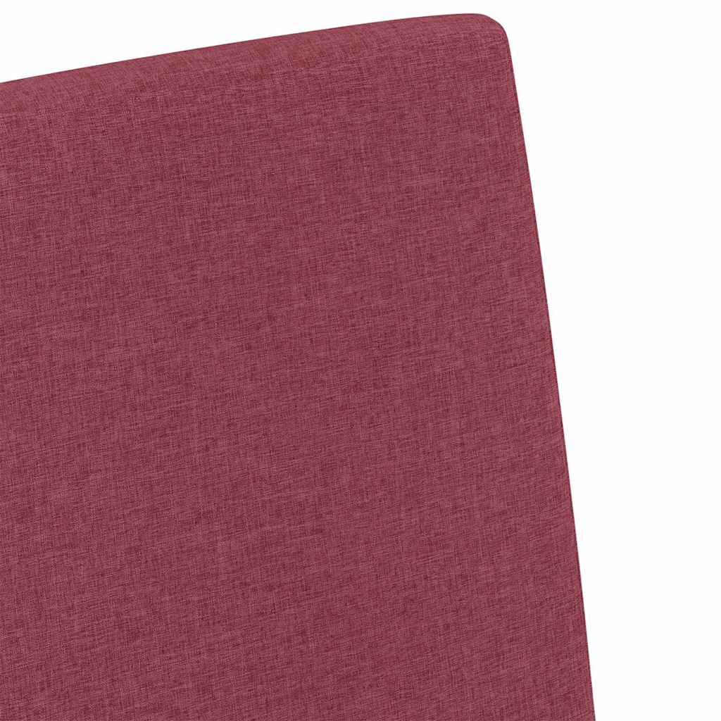 Trpezarijske stolice 2 pcs boja crnog vina 57 x 67 x 95 cm