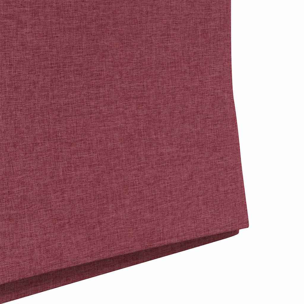 Trpezarijske stolice 2 pcs boja crnog vina 57 x 67 x 95 cm
