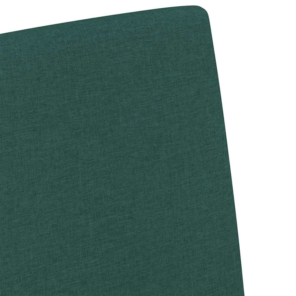 Trpezarijske stolice 2 pcs Tamnozelena 57 x 67 x 95 cm tkanina
