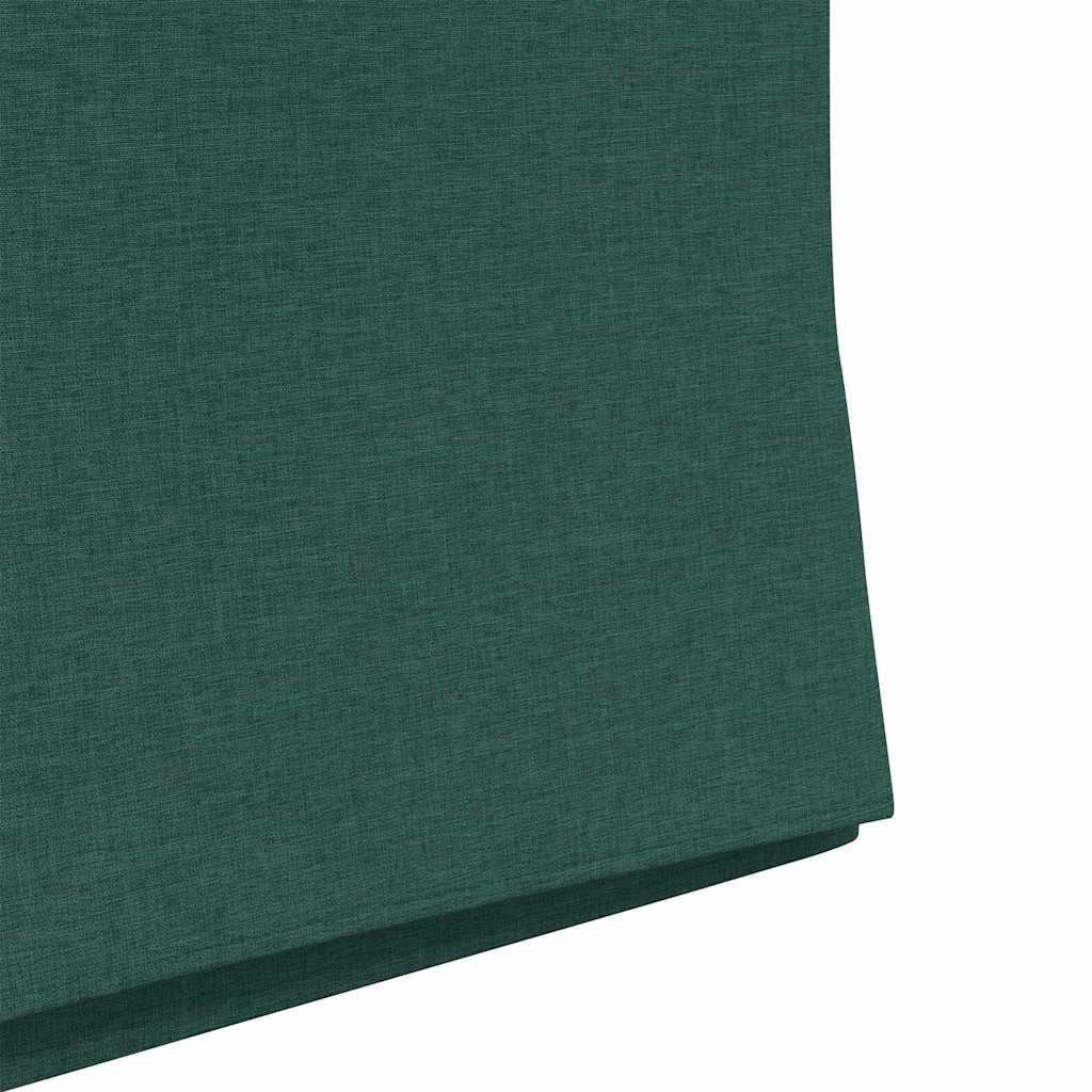 Trpezarijske stolice 2 pcs Tamnozelena 57 x 67 x 95 cm tkanina