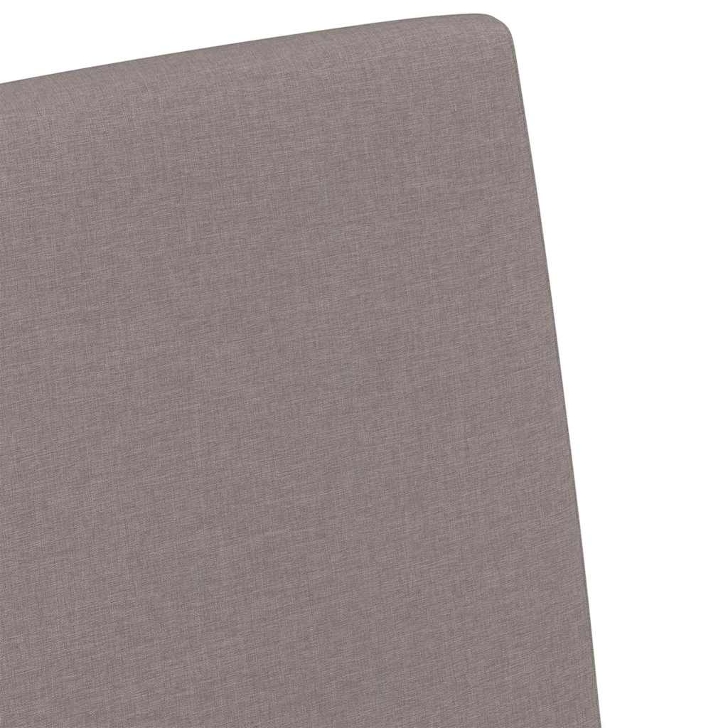 Trpezarijske stolice 2 pcs Sivo-smeđa 57 x 67 x 95 cm tkanina