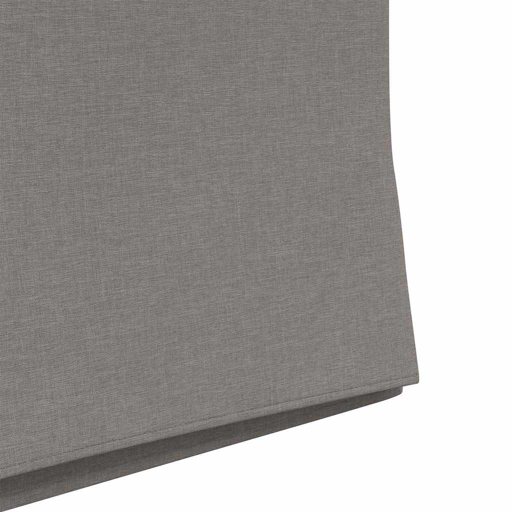 Trpezarijske stolice 2 pcs Sivo-smeđa 57 x 67 x 95 cm tkanina