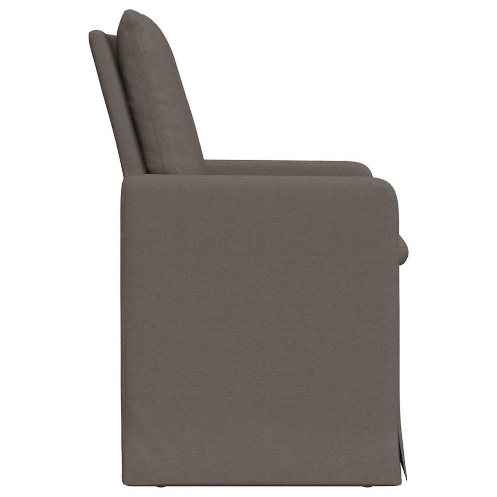 Trpezarijske stolice 2 pcs Svjetlosiva 57 x 67 x 98 cm