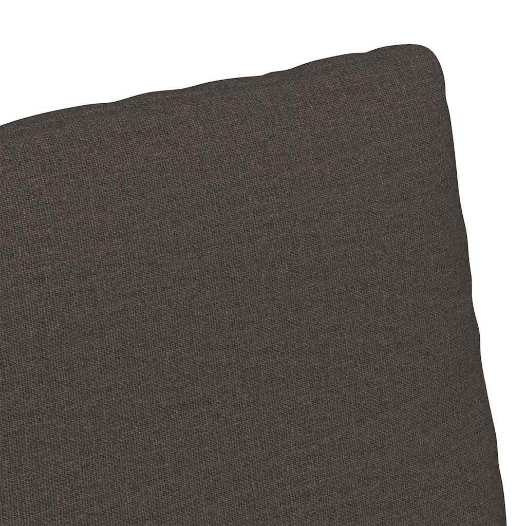 Trpezarijske stolice 2 pcs Tamno siva 57 x 67 x 98 cm