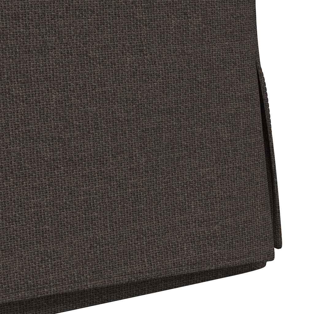 Trpezarijske stolice 2 pcs Tamno siva 57 x 67 x 98 cm