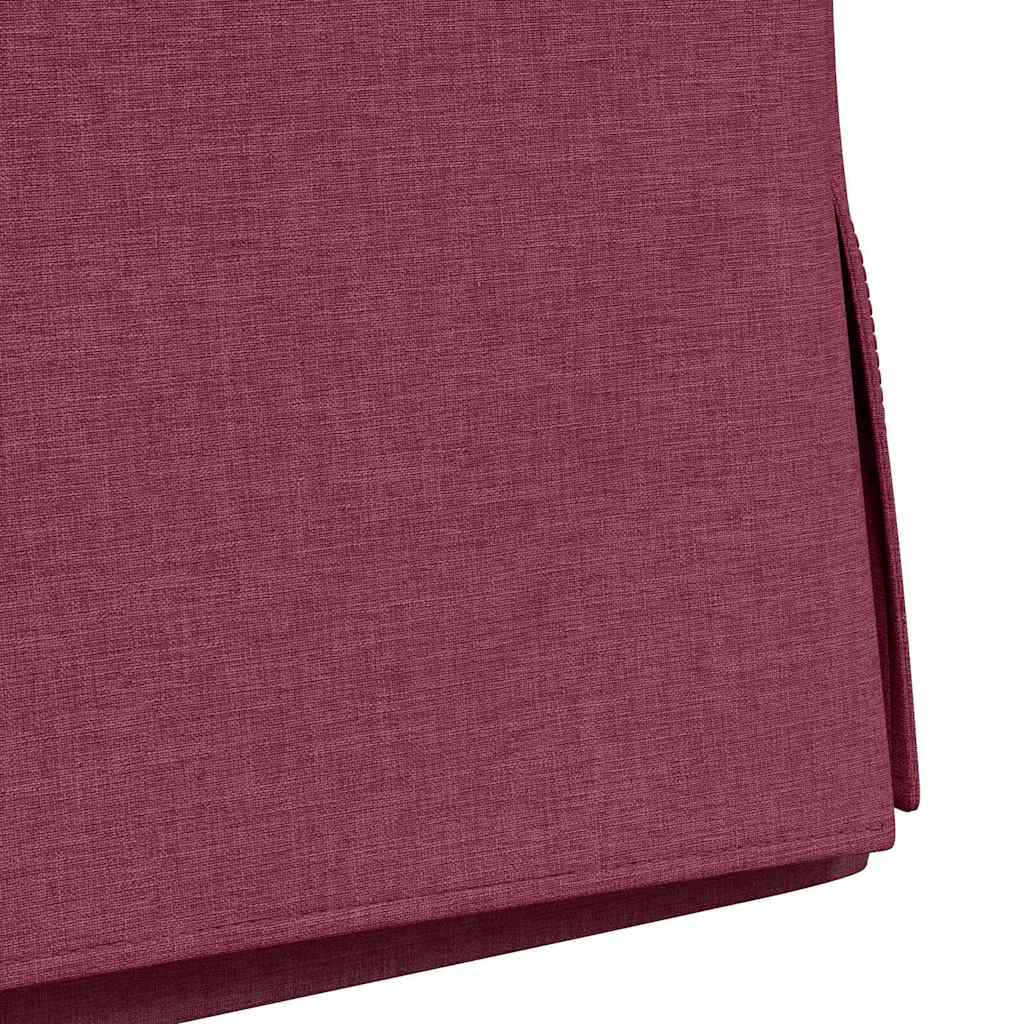 Trpezarijske stolice 2 pcs boja crnog vina 57 x 67 x 98 cm