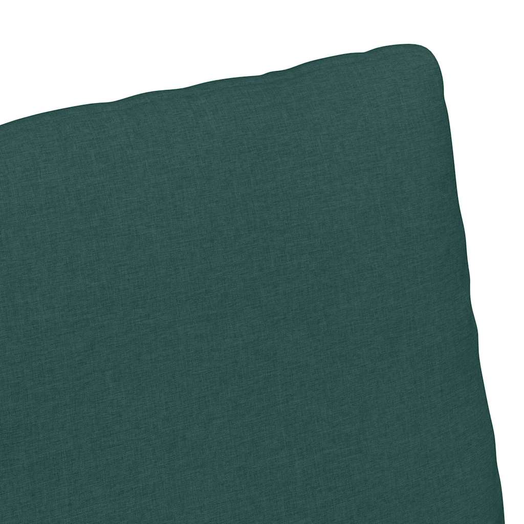 Trpezarijske stolice 2 pcs Tamnozelena 57 x 67 x 98 cm tkanina