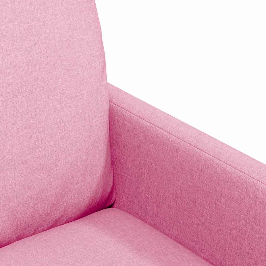 Trpezarijske stolice 2 pcs Ružičasta 57 x 67 x 98 cm tkanina