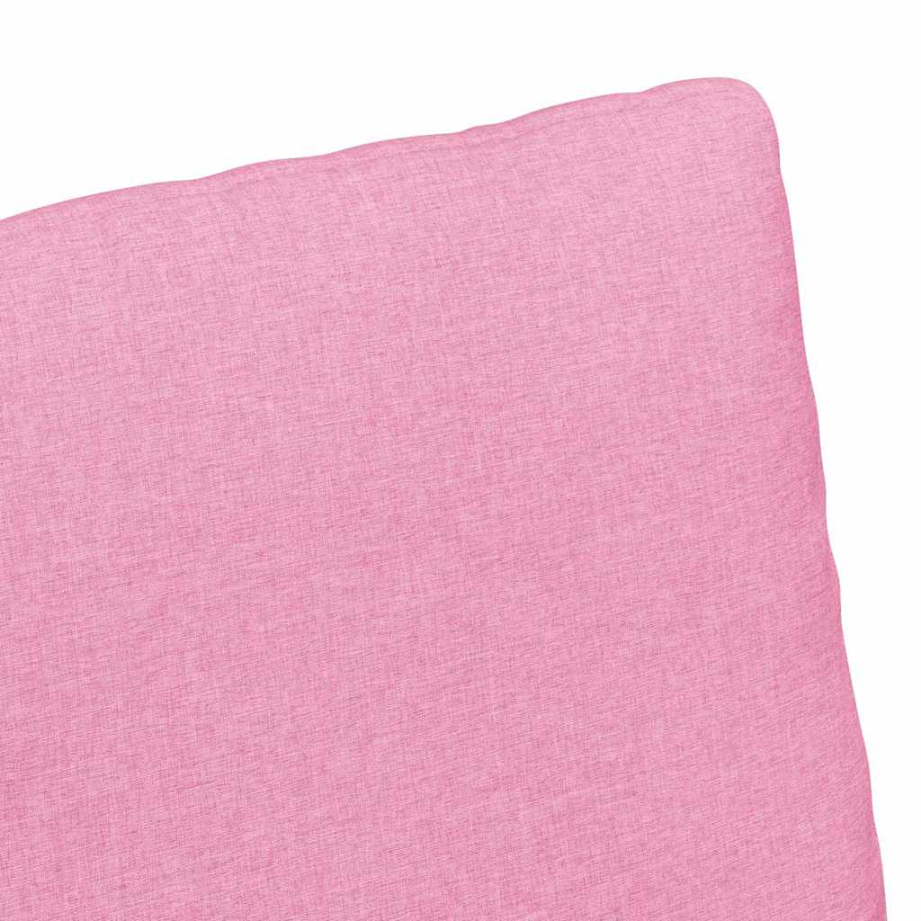 Trpezarijske stolice 2 pcs Ružičasta 57 x 67 x 98 cm tkanina