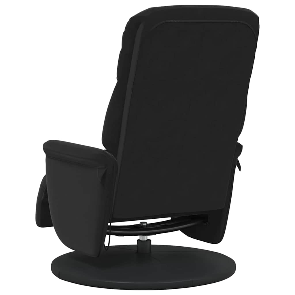 Krevetna stolica za masažu Crna 91 x 71 x 105 cm Baršun