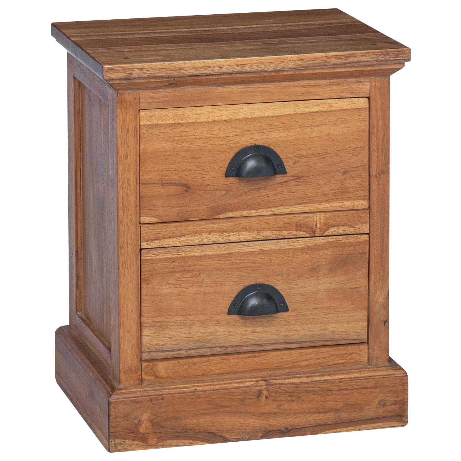 Noćni ormarić Prirodna 40 x 30 x 50 cm Čvrsto teak drvo