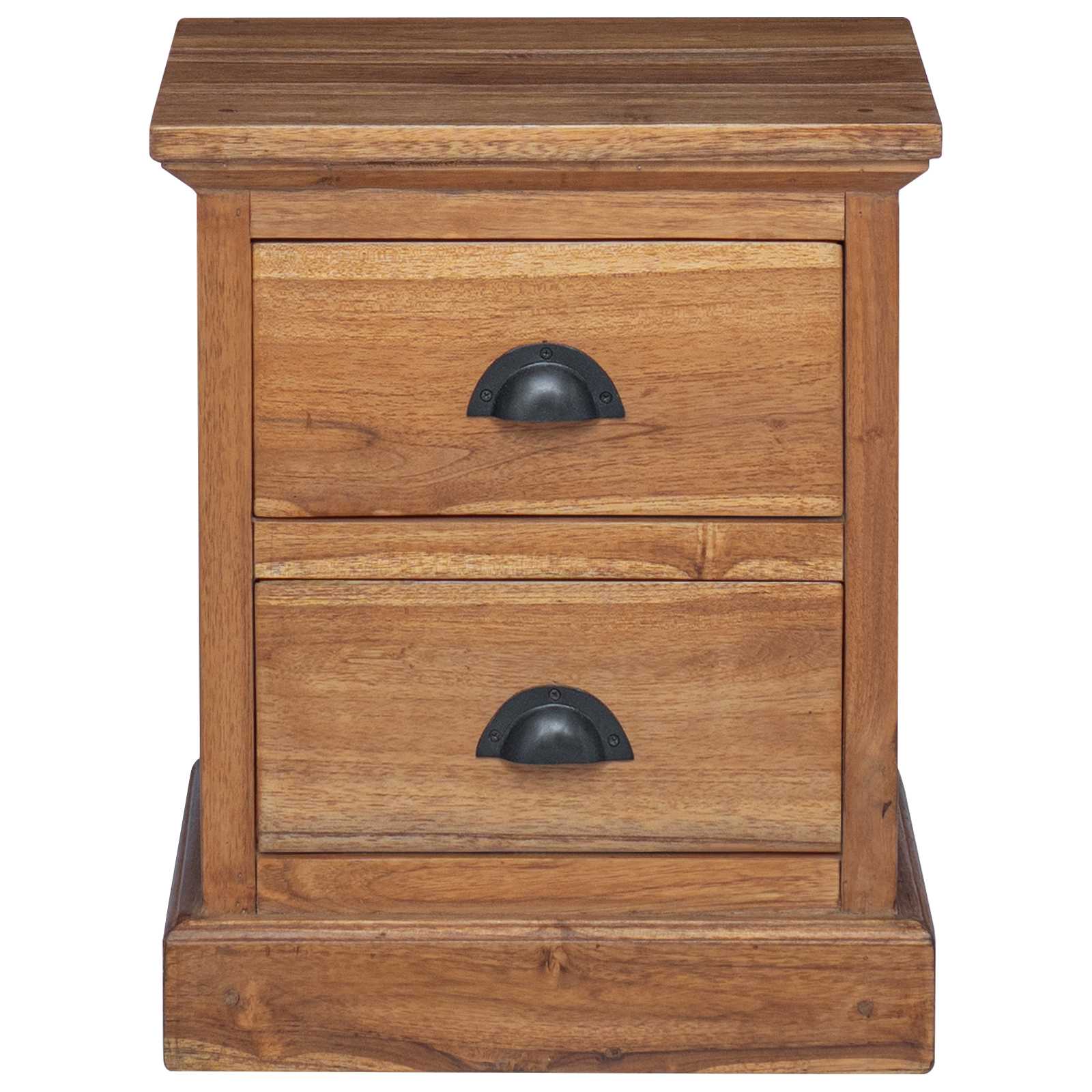Noćni ormarić Prirodna 40 x 30 x 50 cm Čvrsto teak drvo