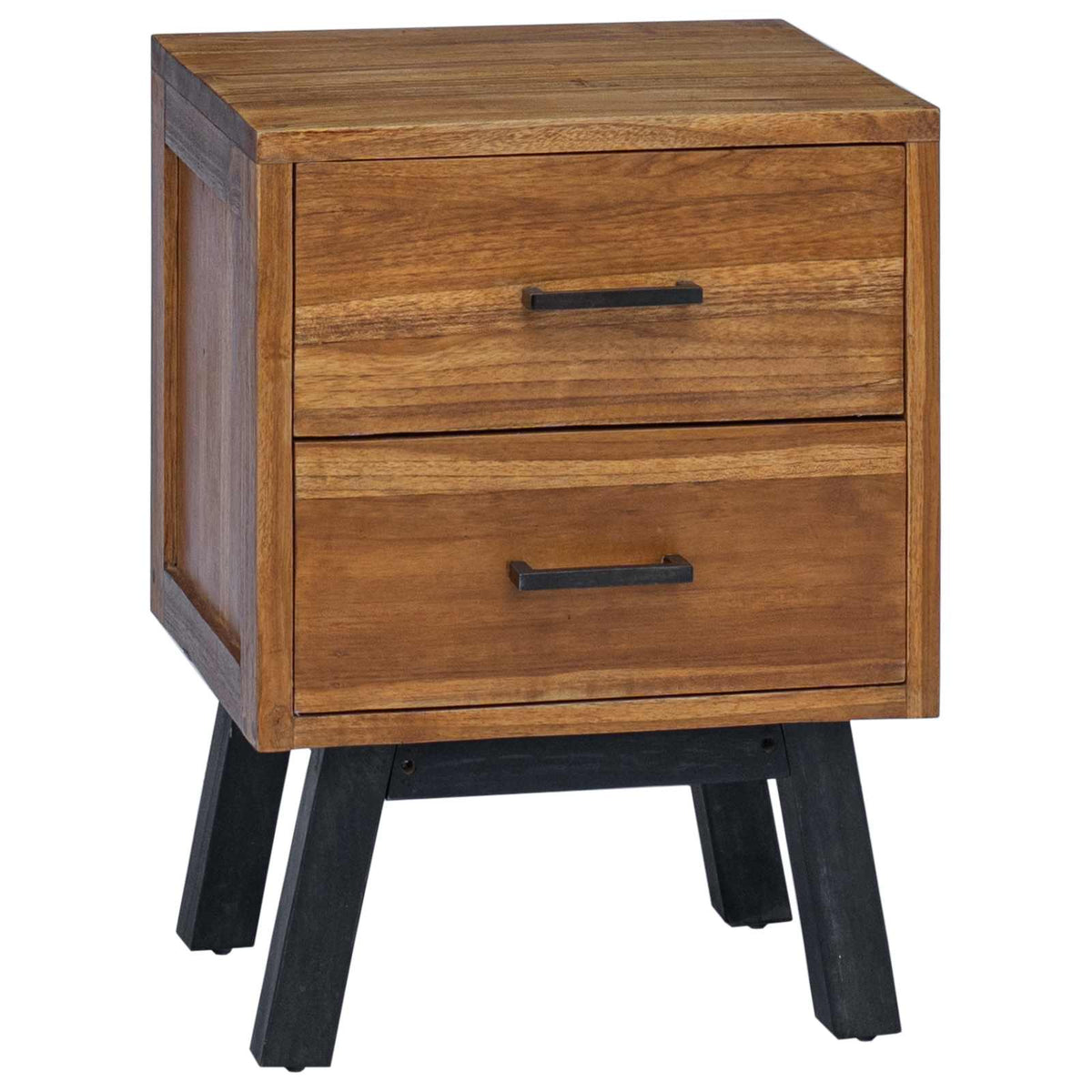 Noćni ormarić Prirodna Čvrsto teak drvo 40 x 35 x 55 cm