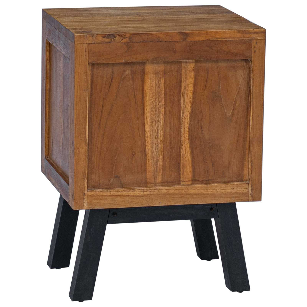 Noćni ormarić Prirodna Čvrsto teak drvo 40 x 35 x 55 cm