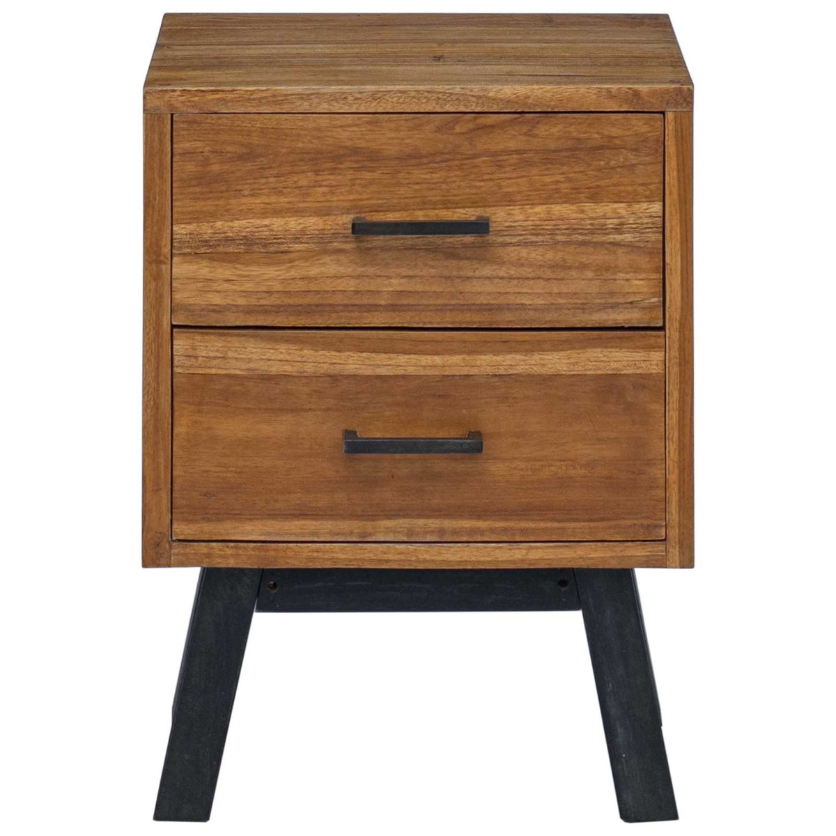 Noćni ormarić Prirodna 40 x 35 x 55 cm Čvrsto teak drvo
