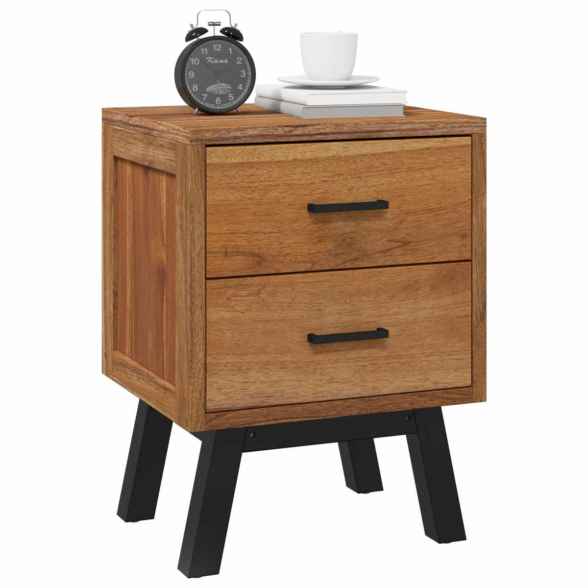 Noćni ormarić Prirodna 40 x 35 x 55 cm Čvrsto teak drvo