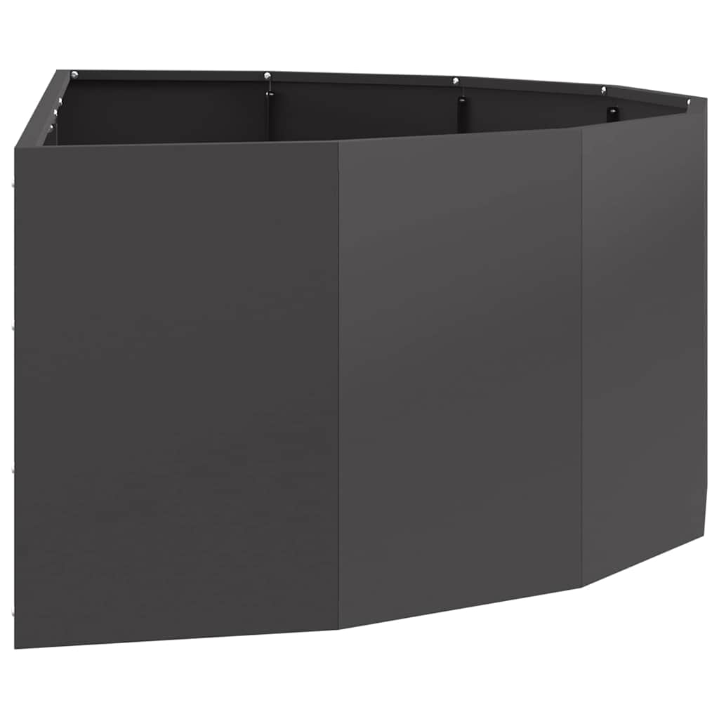 Sadilica Crna 120 x 60 x 35 cm Čelik