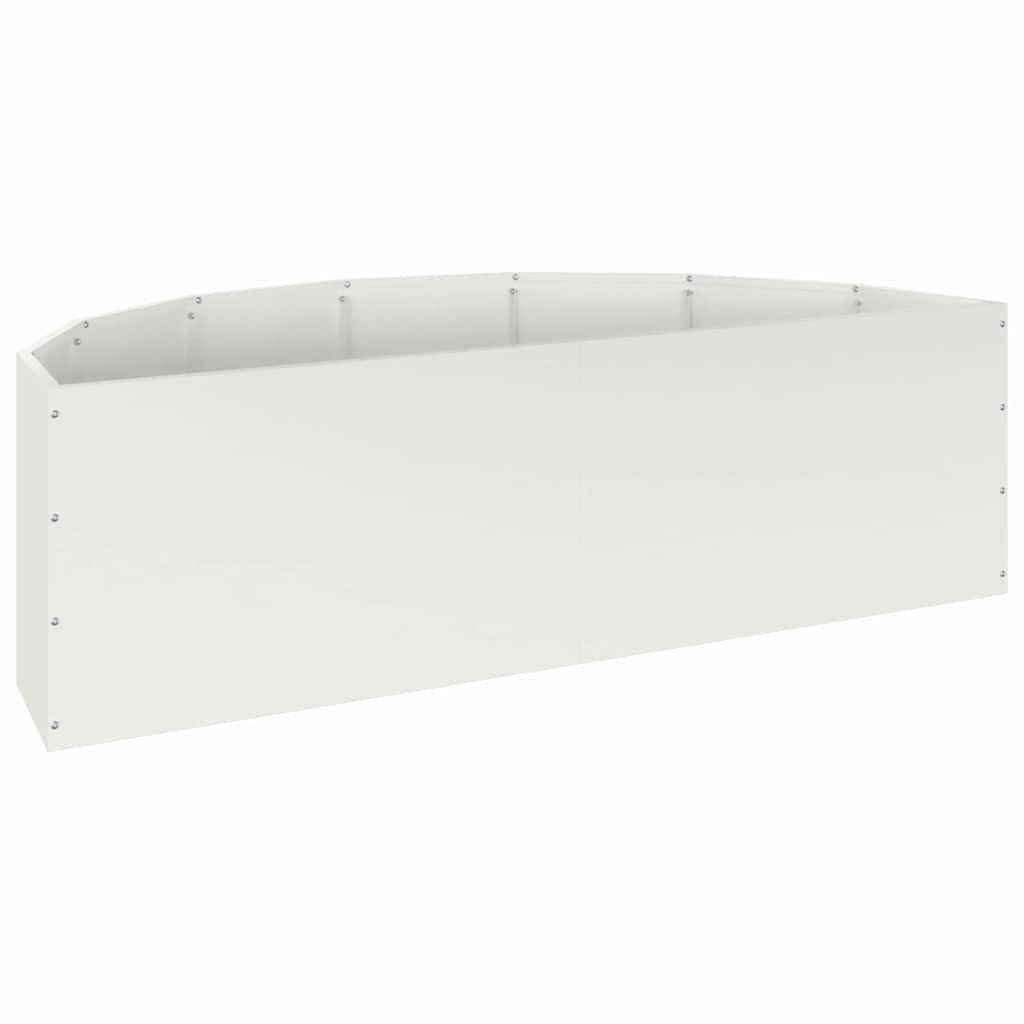 Sadilica Bijelo 120 x 60 x 35 cm Čelik