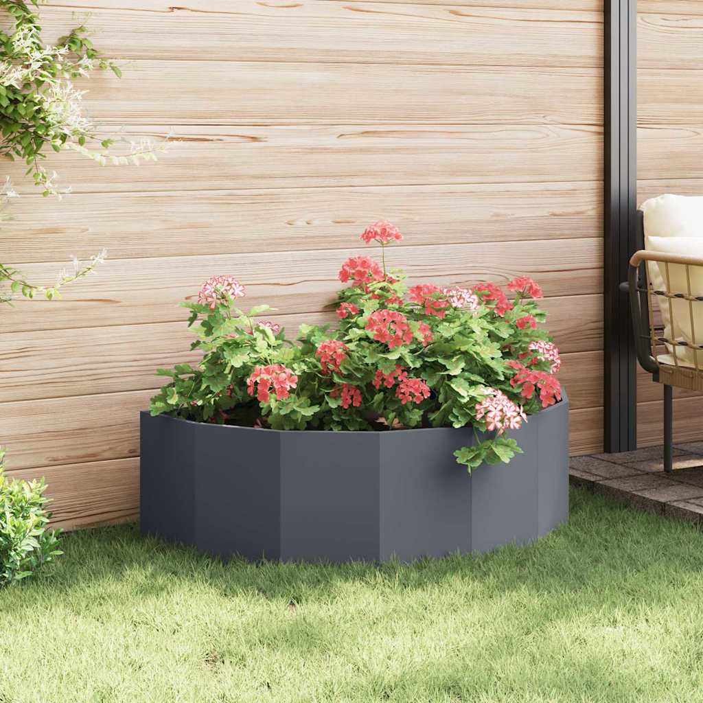 Sadilica Antracit 120 x 60 x 35 cm Čelik