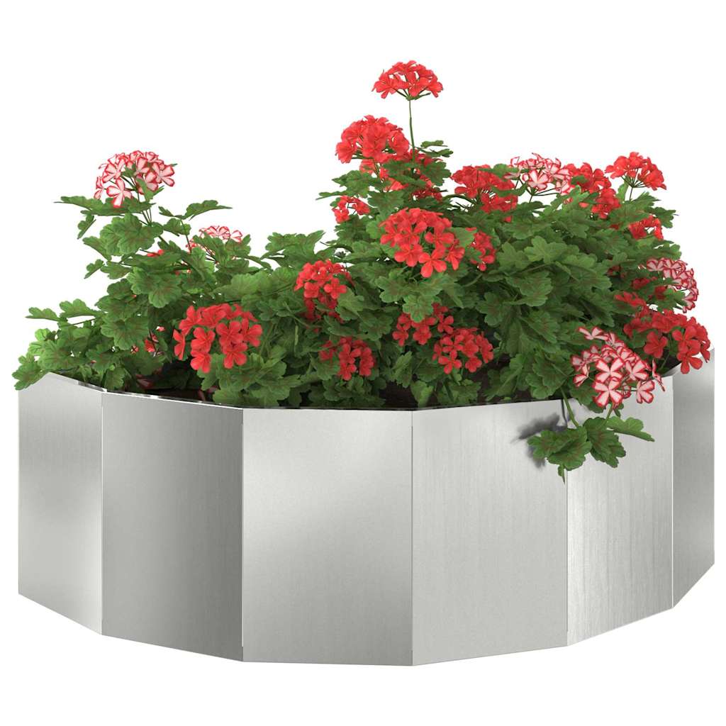 Sadilica Srebrno 120 x 60 x 35 cm Cinkani čelik