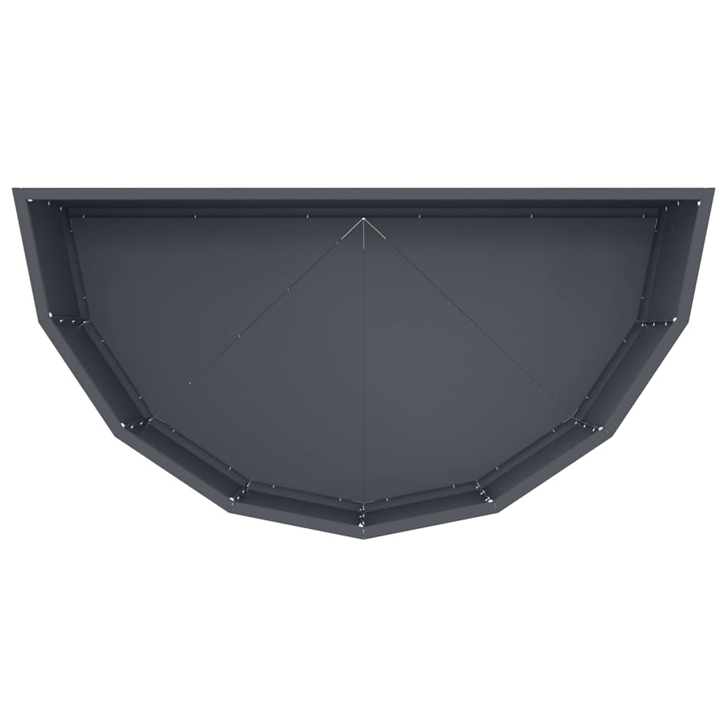 Sadilica Antracit 90 x 45 x 35 cm Čelik