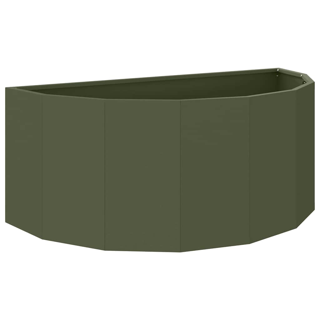 Sadilica Maslinasto zelena 90 x 45 x 35 cm Čelik